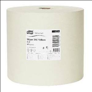 Dvieļi TORK Universal 310W1, 1sl. 33cmx1190m, dzeltenā krāsā Dvieļi TORK Universal 310W1, 1sl. 33cmx1190m, dzeltenā krāsā