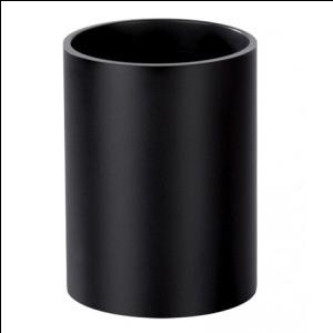 Пластиковый стаканчик для письменных принадлежностей FORPUS, черный
