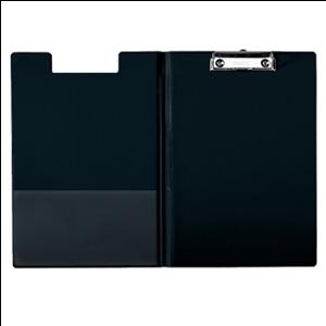 Папка-планшет с крышкой, A4, черный