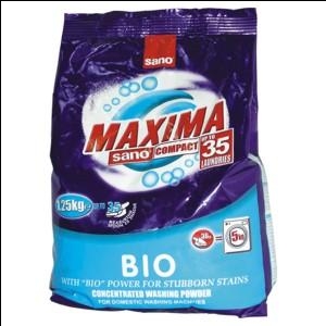 SANO Maxima Bio 1.25кг концентрированный стиральный порошок
