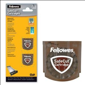 Лезвия для роликовых ножей FELLOWES SafeCut (2 штуки- прямые)