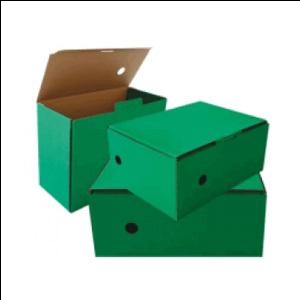 Архивная коробка SMILTAINIS 150x340x250мм зелёная