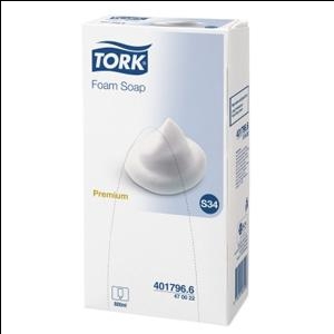 Putu ziepes TORK Premium S34,  800ml,  baltā krāsā