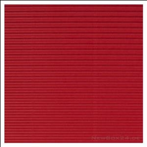 Gofrēts kartons 500x700mm sarkans,  1 loksne