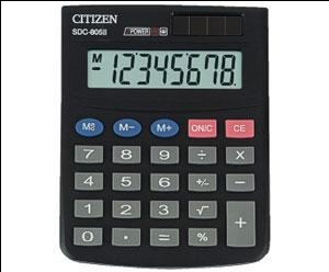 Kalkulators CITIZEN SDC-805NR