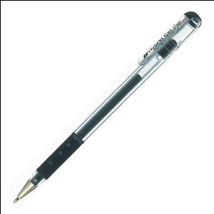 Ручка PENTEL K116 HYBRID Gel Grip 0.6мм чёрная