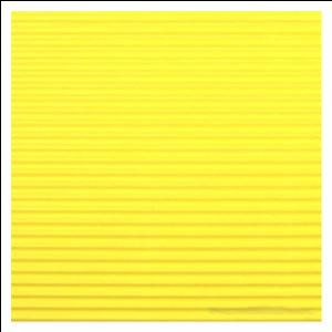 Gofrēts kartons 500x700mm,  dzeltens,  1 loksne
