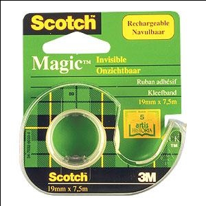 Cкотч 3М Scotch Magic 810 в диспенсере 19ммx7.5м матовый