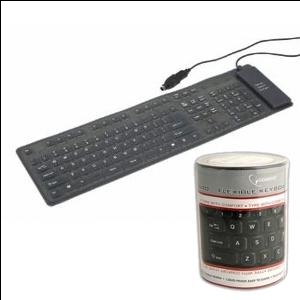 Клавиатура KB-109F-B USB/PS2 чёрная Gembird