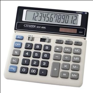 Kalkulators SDC-868L CITIZEN